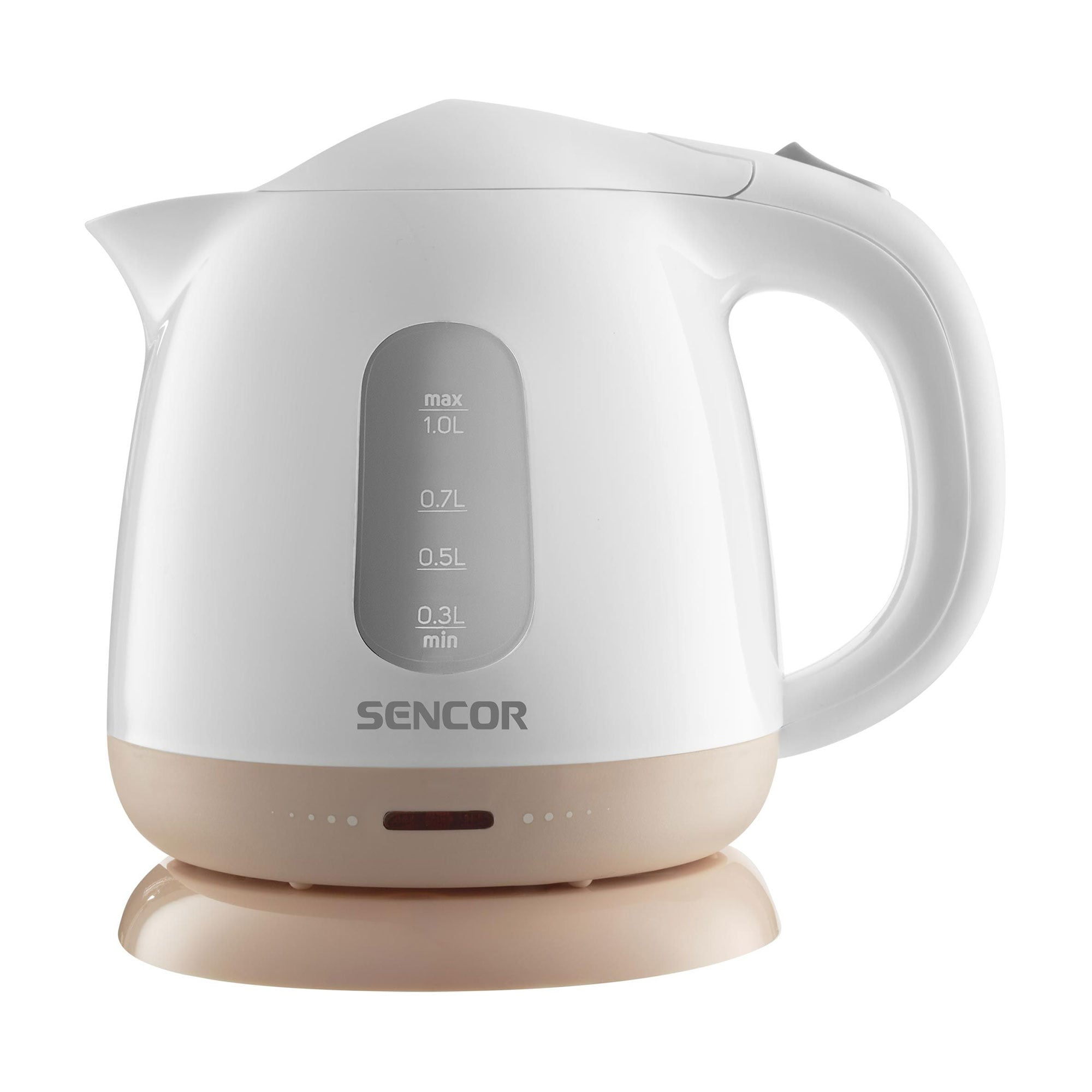 Електрочайник Sencor SWK біло-бежевий, 1 л (1102RS)