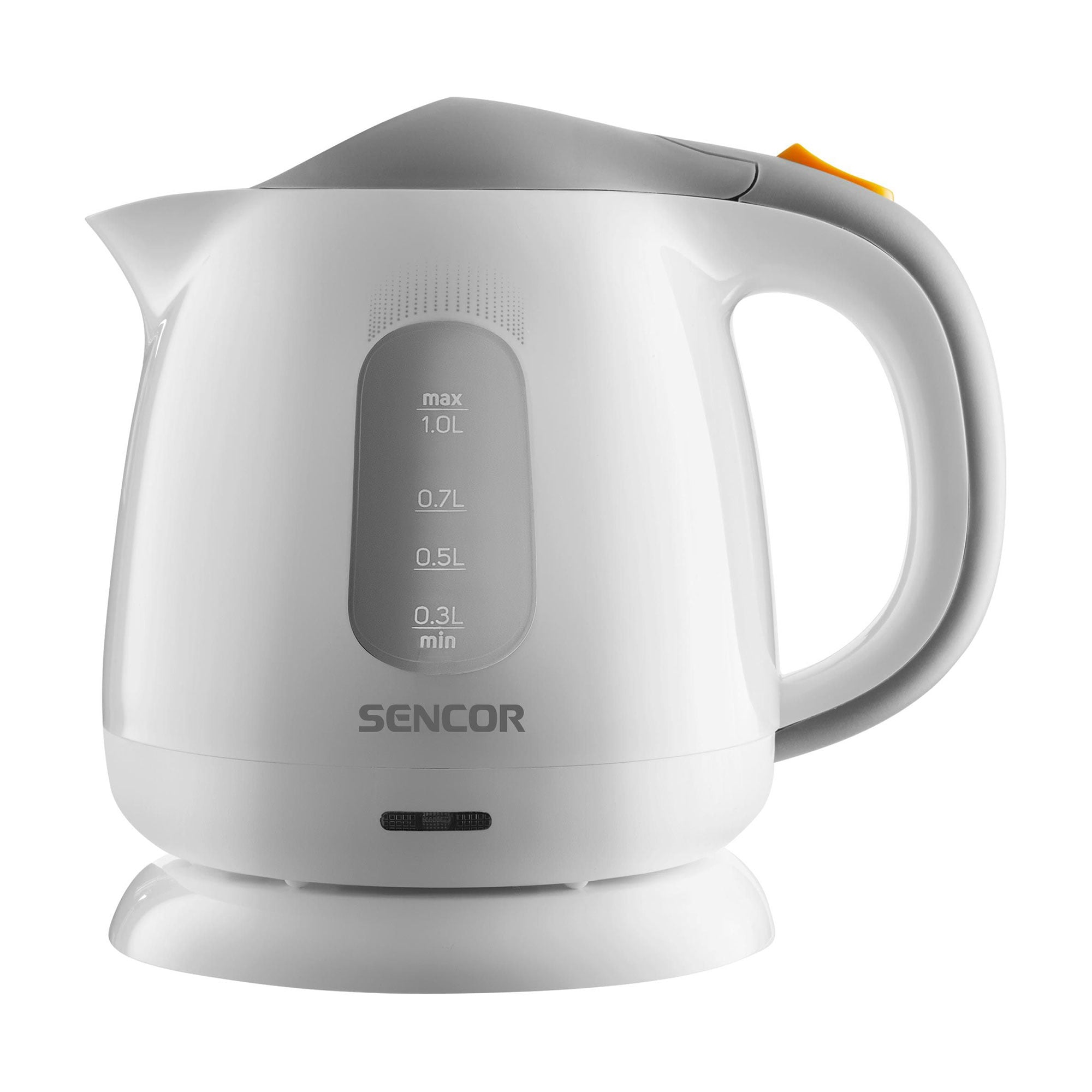 Електрочайник Sencor SWK біло-сірий, 1 л (1100WH)